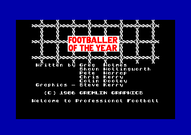 Footballer of the Year 